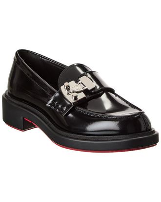 Christian Louboutin Urban Moc Lock Leather Loafer
