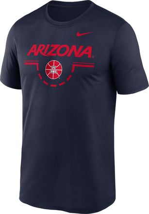 Nike Arizona Courtside Nike Mens Dri-FIT College T-Shirt in Blue | 02TI41SUAN-5DA