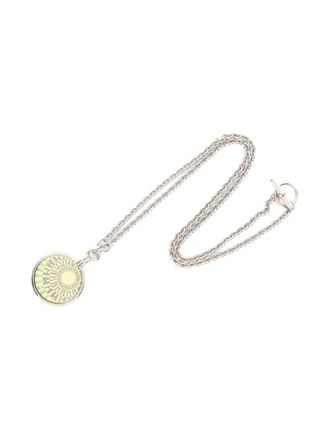 Hermès 2010s Medaille OPH necklace - women - Metal - One Size - Silver