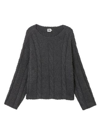B+ab long-sleeve sweater - Grey