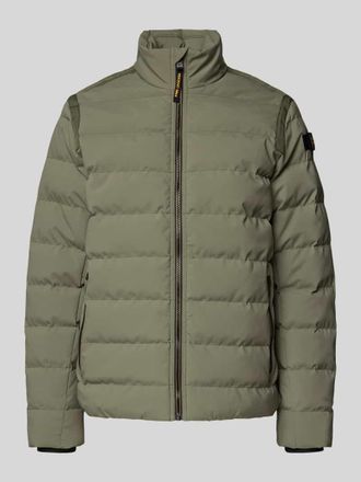 PME Legend Steppjacke mit Reißverschluss Modell FREIGHTYET in Oliv, Größe XXXL