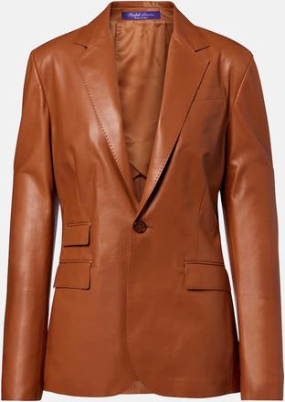 Ralph Lauren Collection Parker leather blazer