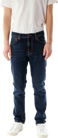 Nudie Jeans Slim-fit Jeans - Heren - Slim Fit Jeans - Blauw - W29 L30 - Denim - Jeans