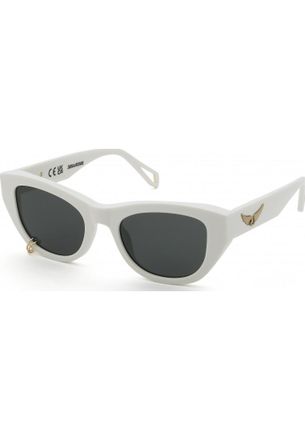 Zadig&Voltaire Womens SZV459 51 03GF Sunglasses - White - One Size