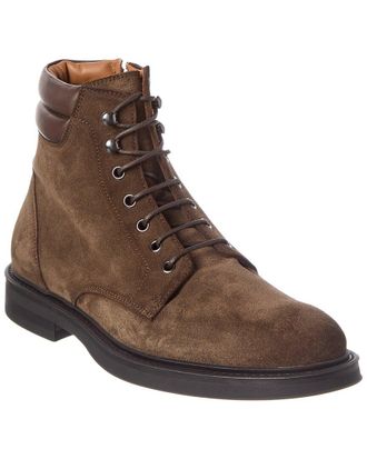 Antonio Maurizi Lace-Up Suede Boot