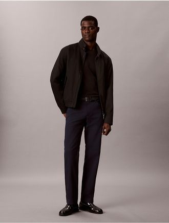 Calvin Klein Mens Straight Stretch 5-Pocket Pants - Blue - 29W x 30L