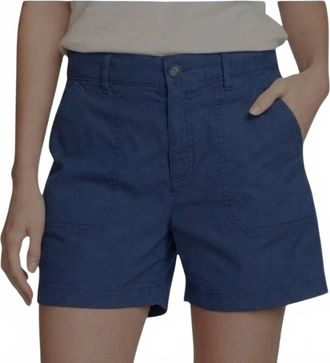 Eddie Bauer Adventurer Stretch Ripstop Shorts In Faded Blue
