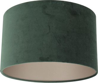 Steinhauer Pantalla De L&aacute;mpara - Shade - Verde - Velours Tejido - Steinhauer
