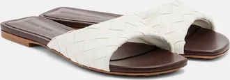 Bottega Veneta Livia leather mules