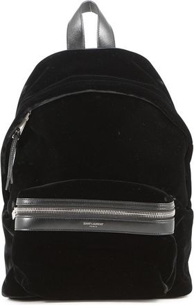 Saint Laurent Black Leather Backpack (Pre-Owned)