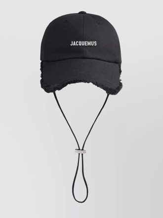 Jacquemus cotton logo baseball cap