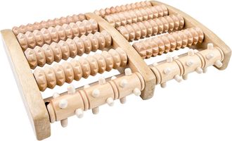 OEM Rodillo De Masaje De Pies, Masajeador De Pies De Madera, Herramienta De Reflexolog&iacute;a Para Relajar Puntos De Acupuntura, Masajeador De Pies Para Alivia