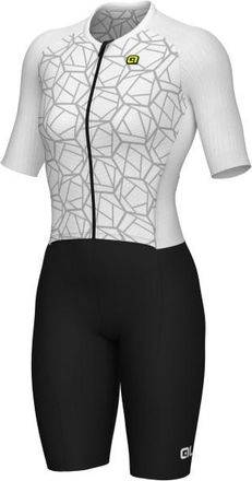 Al&eacute; Triathlon Focus Body S/S Veloeinteiler f&uuml;r Damen | schwarz/grau