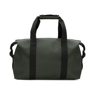 Rains Hilo Weekend Bag Small - unisex - Weekendtassen - Groen - ONE Size - Polyester - Tassen