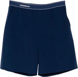 Casablanca Wool Sports Short - Heren - Onderbroek - Blauw - M - Wol - Ondergoed