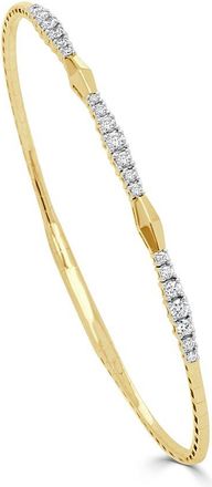 Sabrina Designs 14K 0.39 Ct. Tw. Diamond Stackable Bangle