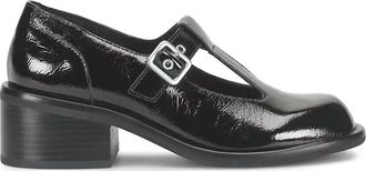Kork-ease Womens Jesse Patent Leather Mary Janes In Black