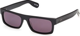 adidas OR0145 01A Mens Sunglasses Black Size 55