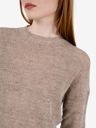 SOLOTRE Maglione girocollo corda