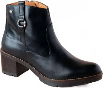 Pikolinos Womens Llanes Ankle Boots In Black