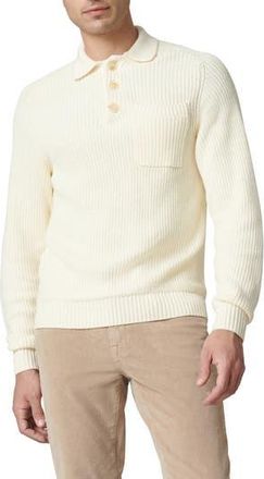 Joe's Ruben Polo Sweater in Chalk at Nordstrom Rack, Size Xx-Large