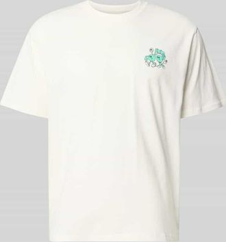 Jack & Jones T-Shirt mit Motiv-Print Modell VINTAGE CARTOON in Offwhite, Gr&ouml;&szlig;e XXL