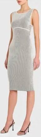 Amanda Uprichard Corenne Midi Dress In Grey