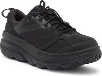 Hoka One One Bondi B3LS Sneaker in Black /Carbon Black at Nordstrom, Size 10.5