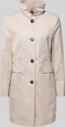 Gil Bret Kurzmantel mit Stehkragen und Pattentaschen in Beige, Gr&ouml;&szlig;e 36