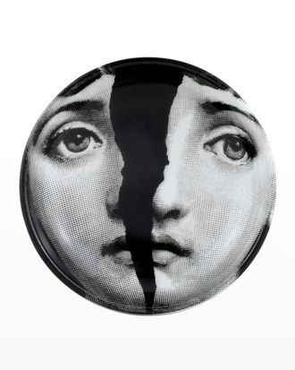 Fornasetti Tema E Variazioni N10 Eye Mask Round Ashtray