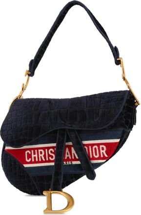 Dior 2020s Saddle schoudertas - Blauw