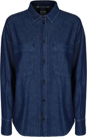 Max Mara button-fastening denim shirt - Blue