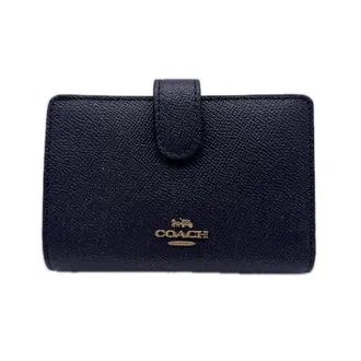 Coach Navy Wallet (Bi-Fold) (Pre-Owned)