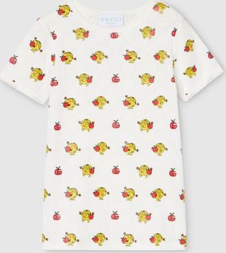 Gucci Kids - Printed GG Cotton T-shirt, White, Ready-to-wear
