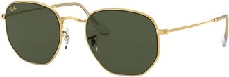 Ray-Ban Herenogen Acetaat Zonnebrillen Collectie - Heren - Zonnebrillen - Geel - 51 MM - Accessoires