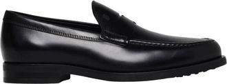 Tod's Gommino Penny Loafer - Heren - Loafers - Zwart - 44 EU - Leer - Schoenen