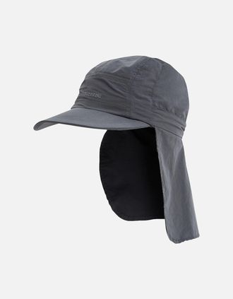Craghoppers Mens Craghoppers Mens NosiLife III Logo Desert Hat - Grey - Size: S-M