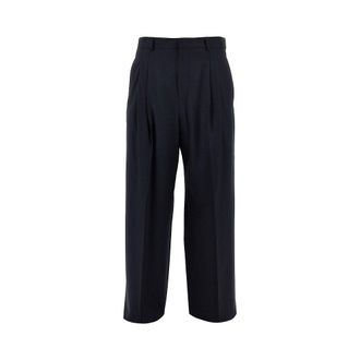 Emporio Armani Wool pleated pants Man 46