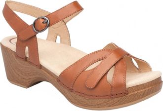 Dansko Womens Season Clogs In Brown