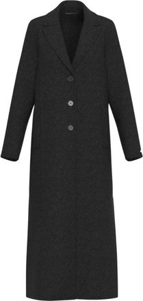Emme Di Marella Acciuga Coat - Coats - Mujer - Gris - XS