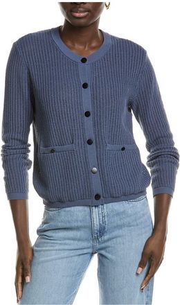 Rag & Bone Worn Vivi Cardigan In Indigo