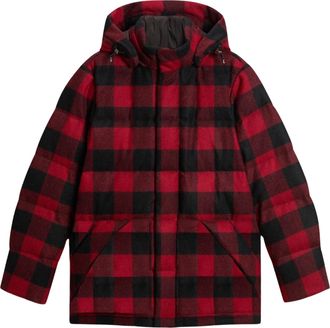 Woolrich Check Moon Checkered Puffer Parka