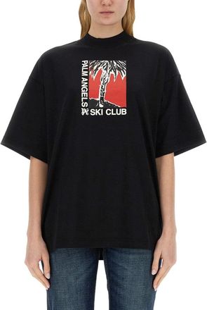 Palm Angels Palm Soft Fit T-Shirt Ski Club