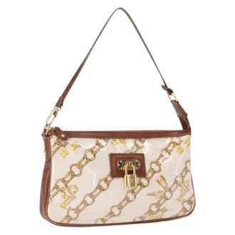 Louis Vuitton Pre-owned Shoulder Bags, female, White, Size: ONE SIZE Pre-owned Vintage Shoulder Bag