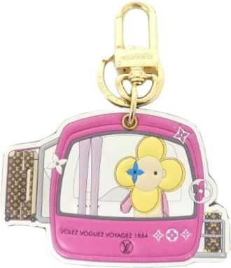 Louis Vuitton Pre-owned Vivienne Epi Keyring - Dames - Vintage Accessoires - Roze - ONE Size - Vintage