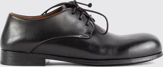 Mars&egrave;ll Scarpe derby in pelle liscia con punta tonda e suola in cuoio