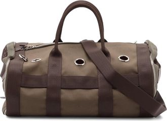 Herm&egrave;s Pre-owned Hermes Toile Military Dog Carrier Ladies 42NSSG65I8UTAJ5R