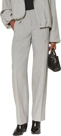 HUGO BOSS Donna, Pantaloni, Grigio, L, new