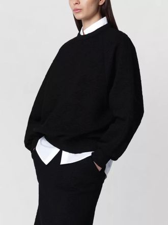 Dries Van Noten relaxed knitwear crew neck long sleeves