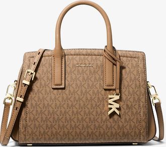 Michael Kors Laila Small Signature Logo Satchel